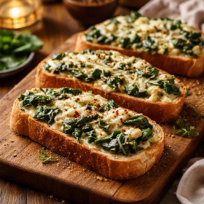 Image of Spinach Toast