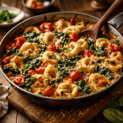 Image of Spinach Tomato Tortellini