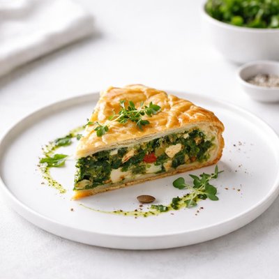 Image of Spinach Vegetable Pie
