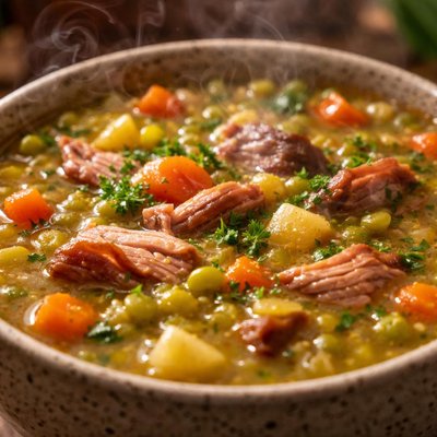 Image of Split Pea and Smoked Turkey Soup