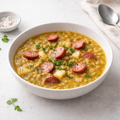 Image of Split Pea Soup with Sausage and Potato