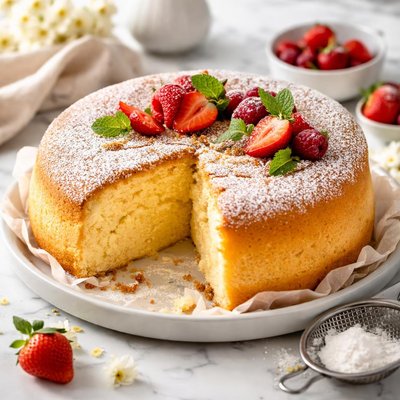 Image of Sponge Cake Portuguese Pao De Lo
