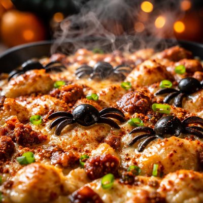 Image of Spook Tacular Smoked Casserole Halloween