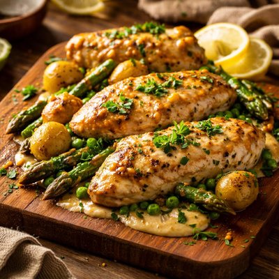 Image of Spring Dijon Chicken Oamc