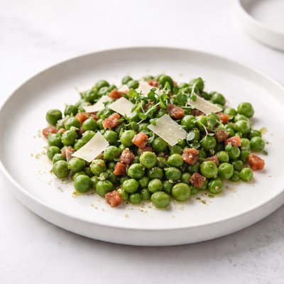 Image of Spring Peas with Pancetta