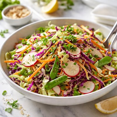 Image of Spring Vegetable Coleslaw