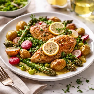 Image of Springtime Chicken Supper