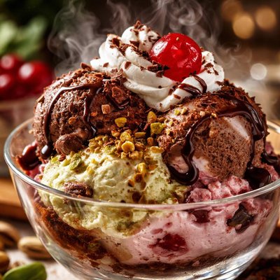 Image of Spumoni from Tre Scalini in Rome