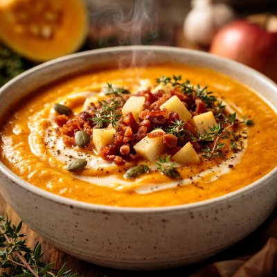 Image of Squash and Apple Bisque