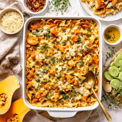 Image of Squash Leek Lasagna