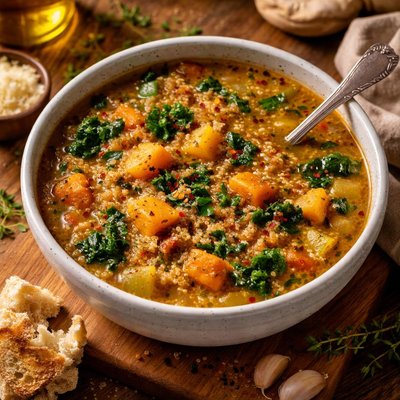 Image of Squash Quinoa Soup