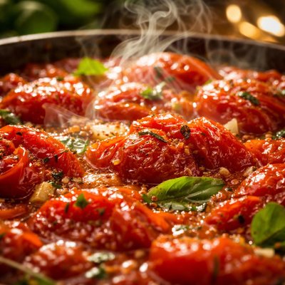 Image of Squashed Tomatoes