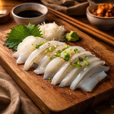 Image of Whole30 Squid Sashimi