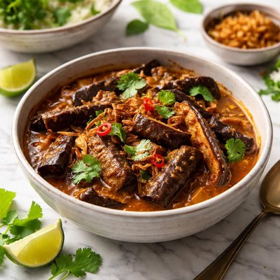 Image of Sri Lankan Eggplant Aubergine Curry