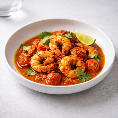 Image of Sri Lankan Prawn and Tomato Curry