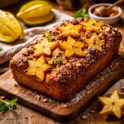 Image of Star Fruit Carambola Bread