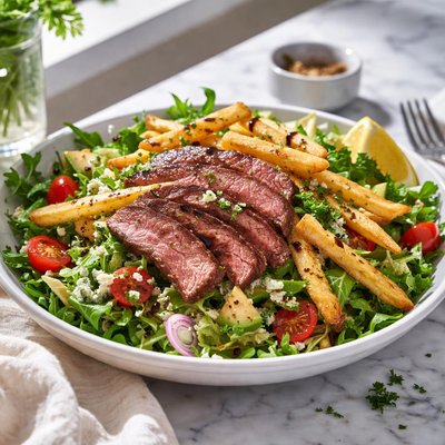 Image of Steak and Fries Salad