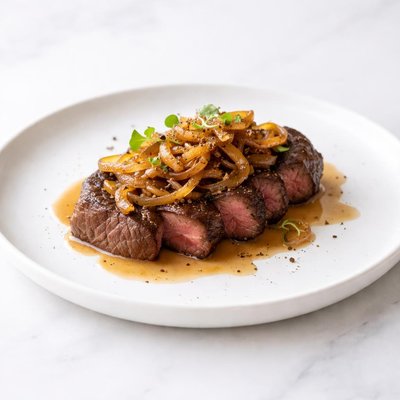 Image of Steak and Onions