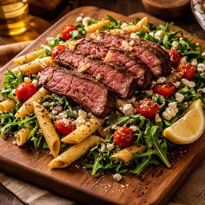 Image of Steak and Penne Salad