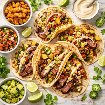 Image of Steak and Potatoes Tacos