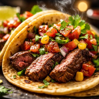 Image of Steak and Salsa Tortillas