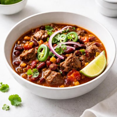 Image of Steak Chili with Fajita Seasoning
