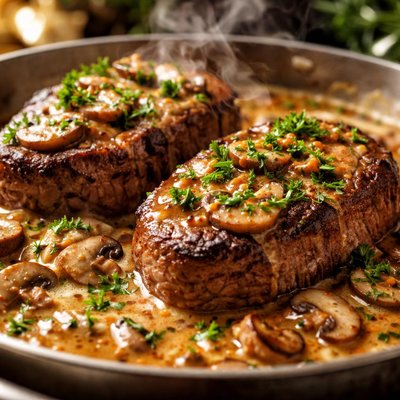 Image of Steak Diane for Two