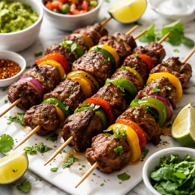 Image of Steak Fajitas on a Stick