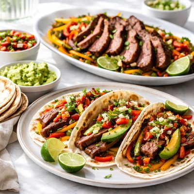 Image of Steak Fajitas Recipe and Method