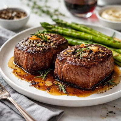 Image of Steak House Seared Beef Tenderloin Filets