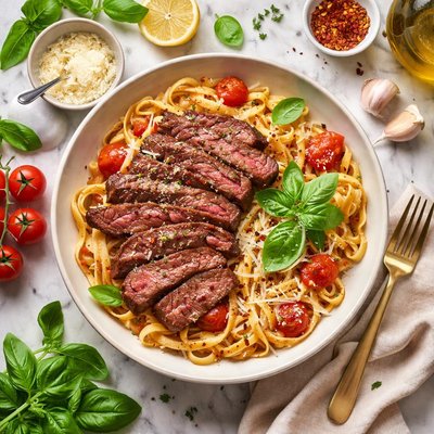 Image of Steak Pasta