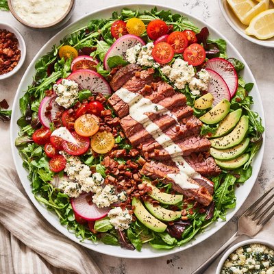 Image of Steak Salad with Buttermilk Dressing