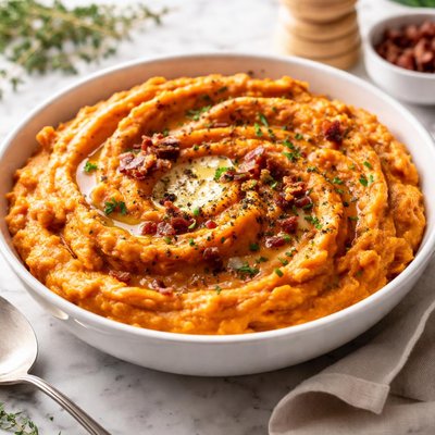 Image of Steakhouse Mashed Sweet Potatoes