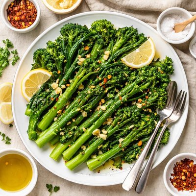 Image of Col rizada al vapor paleo