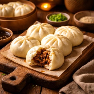 Image of Whole30 Steamed Buns