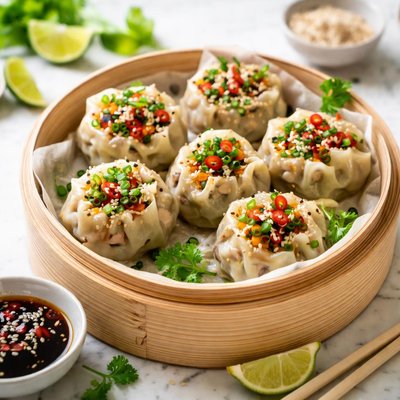 Image of Vegan Steamed Dim Sims