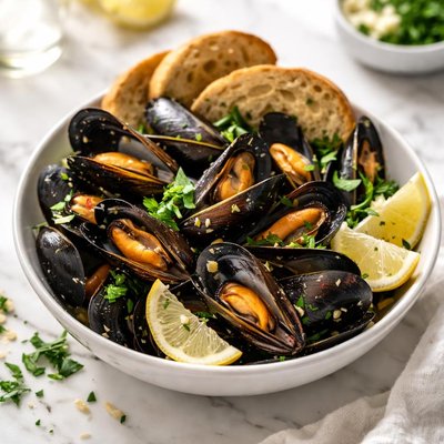 Image of Steamed Mussels