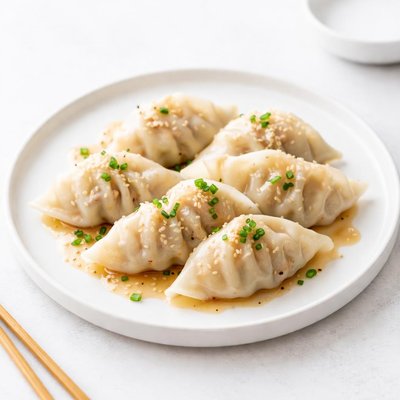 Image of Whole30 Steamed Pork Dumplings