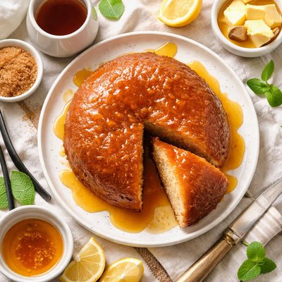 Image of Steamed Syrup Pudding