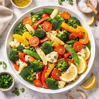 Image of Steamed Vegetable Medley