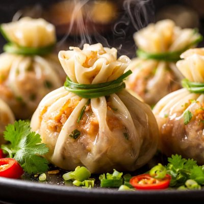 Image of Steamed Wonton Bundles