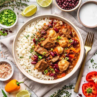 Image of Stew Peas and Rice