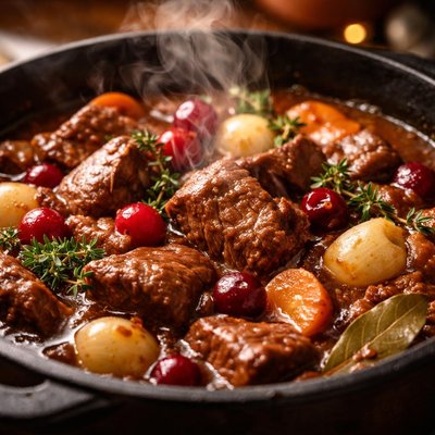 Image of Stew with Cranberries Swedish Kalops