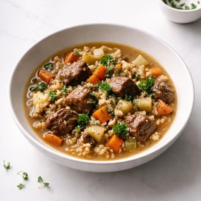 Image of Stew with Herbs and Barley