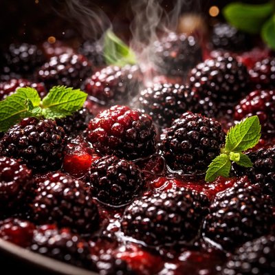 Image of Stewed Blackberries