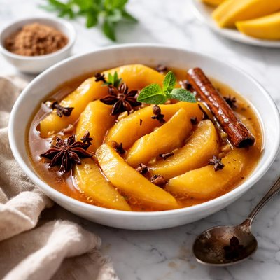 Image of Stewed Mangoes with Cloves