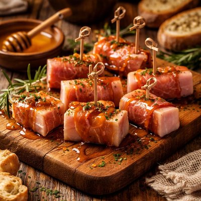 Image of Sticks of Ham with Honey Tapas