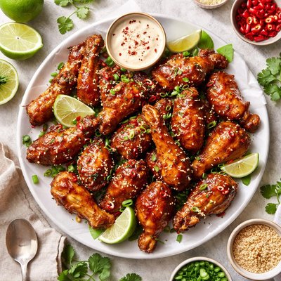 Image of Sticky Chilli Chicken Wings