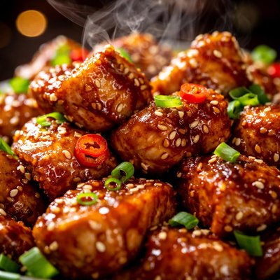 Image of Sticky Chinese Chicken or Tofu