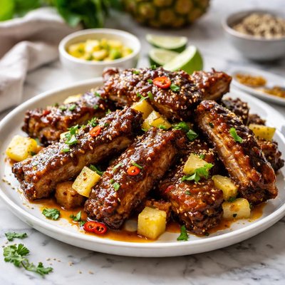 Image of Sticky Pineapple Ribs